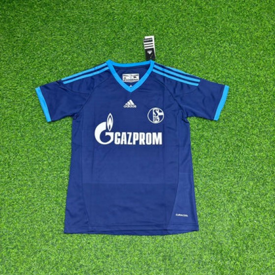 Schalke 04 Raul Gonzalez 2010-12 Season Retro Football Jersey Trikot Soccer Shirt